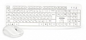 Комплект клавиатура+мышь ONE 212332AG белый (SBC-212332AG-W)