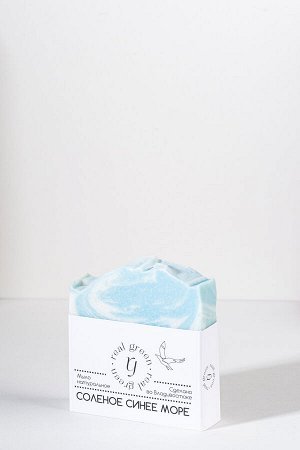 REALGREEN Мыло натуральное "Соленое синее море", 100г.