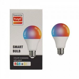 Светодиодная лампочка tuya SMART BULB RGB+CCТ