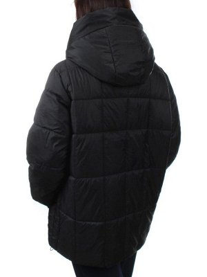 3071 BLACK Куртка зимняя облегченная (150 гр. холлоффайбер)