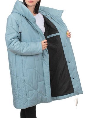 1118 BLUE Куртка зимняя облегченная женская (холлофайбер 150 гр.)
