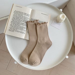 Носки высокие, хлопок, 1 пара