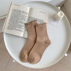 Носки высокие, хлопок, 1 пара