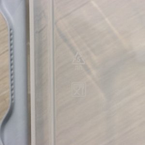 Контейнер для хранения с крышкой, 15 л, 41x29.5x18.3 см, пластик, прозрачный