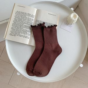 Носки высокие, хлопок, 1 пара