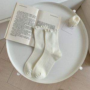 Носки высокие, хлопок, 1 пара