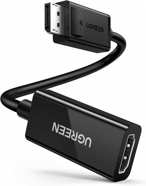 Адаптер переходник (конвертер сигнала) Dispalyport - HDMI 4K*2K@30Hz (MM137) Ugreen