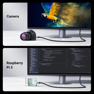 Кабель HDMI - miсro HDMI 8K, 2,0 м., (HD164) Ugreen