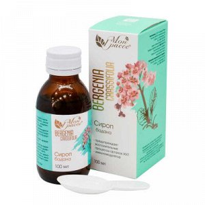 МонГрассе Сироп бадана Bergenia Crassifolia. Предупреждает воспалительные процессы органов ЖКТ