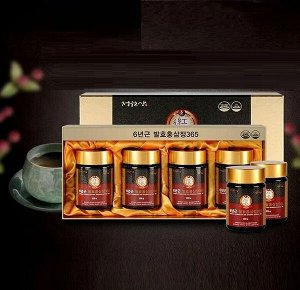 Сироп с ферментированным 6-летним красным женьшенем Jungwonsam 6 Years Old Korean Fermented Red Ginseng Extract 365