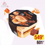 Мороженое десерт карамельное &quot;English trifle&quot; жарен.арахис/шок.печ./карамель 430г