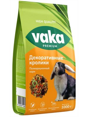 ВАКА PREMIUM корм для декоративных кроликов 500гр.