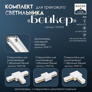 Спот "Бейкер" 3хЕ27 40Вт белый 100х17х12 см