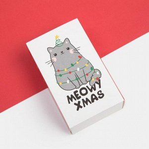 Новый год. Набор новогодних носков для девочки KAFTAN "Киса" 3 пары, размер 18-20
