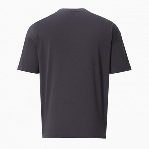 Футболка мужская из органического хлопка MINAKU OVERSIZE FIT: графит