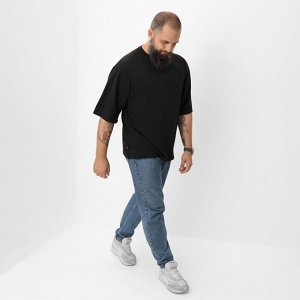 Футболка мужская MIST «Русский стиль», черный.