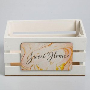Ящик для хранения "Sweet home" 30х15х20 см
