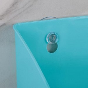 Подставка для ванных принадлежностей на присосках «Геометрия», 228,59,5 см, цвет МИКС