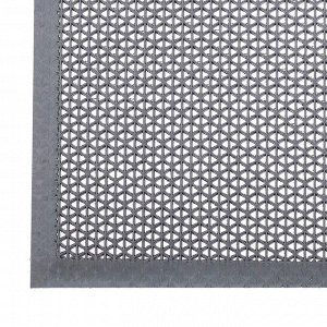 Коврик резиновый «ТВИСТ», 60x90 см, h=4,5 мм цвет серый