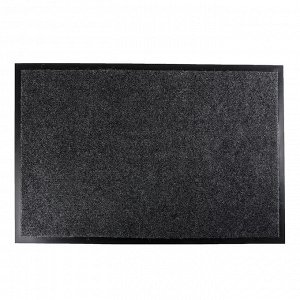 Коврик придверный влаговпитывающий Tuff, 60x90 см, серый