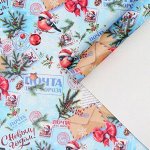 ❄ ︎Бумага упаковочная крафт, тишью