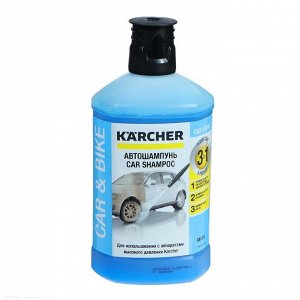 Автошампунь Karcher 3в1 RM 610  (шампунь, воск, блеск), 1 л 6.295-750.0