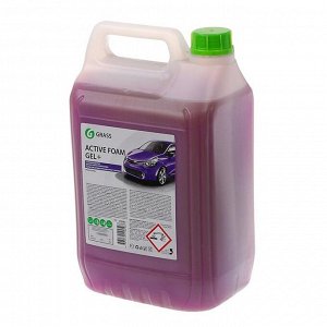 Шампунь для бесконтактной мойки Grass Active Foam Gel Plus, 6 кг (1:80-1:250)