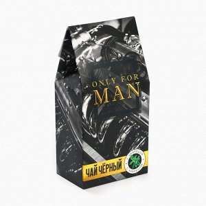 Чай чёрный «Only for man», с чабрецом, 50 г