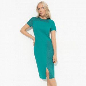Платье из трикотажа, Шлейф юности (green)