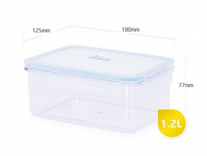 Контейнер для еды с крышкой TR-07RT 1.2 л