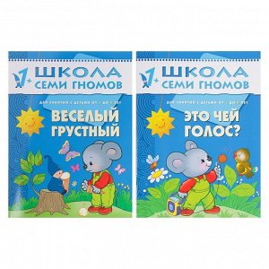 12 книг с картонной вкладкой «Полный годовой курс от 1 до 2 лет», Денисова Д.