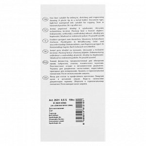 Ручка капиллярная, 0.5 мм, Centropen "Document" 2631, черная, длина письма 500 м, картонная упаковка