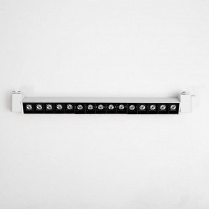 Светильник трековый SIMPLE "Линза" LED 30Вт белый 47х3,5х4,5 см