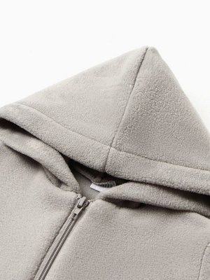 Комбинезон флисовый детский MINAKU: Fleece Soft, серый.