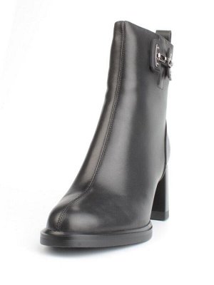 04-M3-L810 BLACK Ботинки зимние женские (натуральная кожа, натуральный мех)