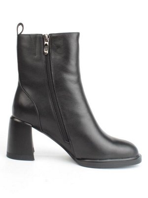 04-M3-L810 BLACK Ботинки зимние женские (натуральная кожа, натуральный мех)