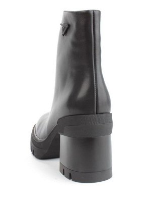 04-M3153-3570-42M-11 BLACK Ботинки зимние женские (натуральная кожа, натуральный мех)