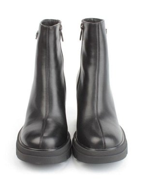 04-M3153-3570-42M-11 BLACK Ботинки зимние женские (натуральная кожа, натуральный мех)