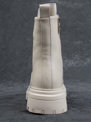 04-M3-886 BEIGE Ботинки зимние женские (натуральная кожа, натуральный мех)
