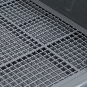 Туалет "Риф" со столбиком, для собак, 55 х 40 см, серый FIX