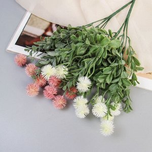 Букет искусственный «Мордовник элит галант», 29 см, МИКС, с напылением