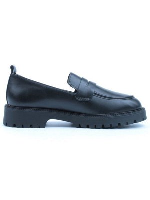 03-XR183/3 BLACK Лоферы женские (натуральная и искусственная кожа)