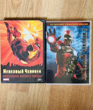 3 dvd: Железный человек+Железный человек (2х)
