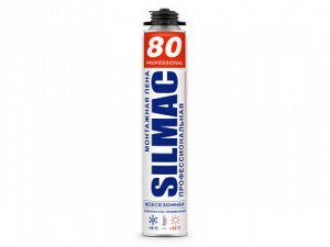 Пена монтажная профессиональная SILMAC Professional 80 1000мл всесезонная