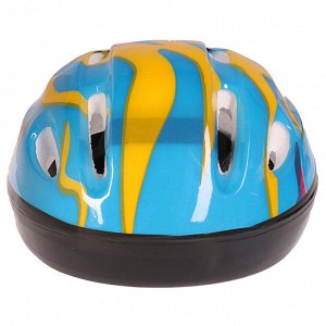 Шлем защитный детский OT-H6, размер S (52-54 см), цвет синий
