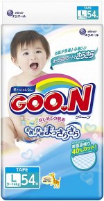 Подгузники Goon Tape L54шт 9-14кг