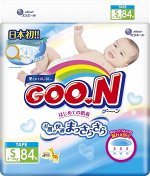 Подгузники Goon Tape S84шт 4-8кг