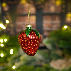 Holiday Classics Ягода земляника, стекло