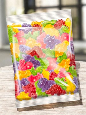 Мармелад жевательный «КрутФрут», со вкусом маракуйи, граната, персика, винограда, малины и груши (упаковка 0,5 кг)