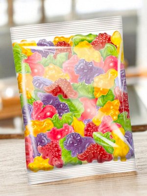 Мармелад жевательный «КрутФрут», со вкусом маракуйи, граната, персика, винограда, малины и груши (упаковка 0,5 кг)
